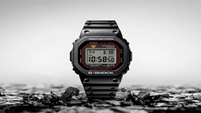 Casio G-Shock DW-5000R Resmi Hadir