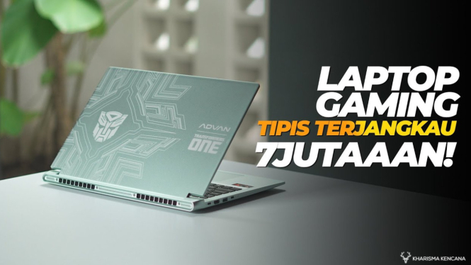 Advan Pixwar X Transformer: Laptop Gaming Murah dengan Desain Unik dan Performa Kencang