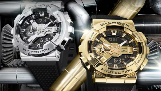 Casio G-Shock GM-110D Resmi Dirilis! Desain Mewah, Bezel Baja, dan Fitur Premium dengan Harga Terjangkau!