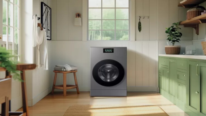 Samsung Bespoke AI Laundry Combo: Mesin Laundry Canggih dengan AI, Kapasitas Besar 25 Kg, dan Fitur Premium!