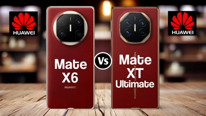 Huawei Mate X6 vs Huawei Mate XT Ultimate: Duel Desain dan Performa