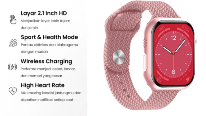 Rekomendasi Smartwatch Canggih di Bawah Rp500 Ribu, Fitur Kesehatan Super Lengkap!