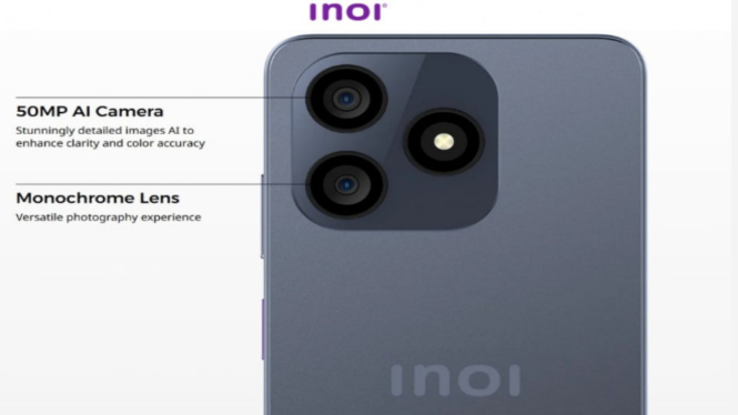 INOI A35 Adventure Siap Guncang Pasar Indonesia! HP Murah Mirip iPhone dengan Baterai 5.000 mAh, Ini Spesifikasinya!