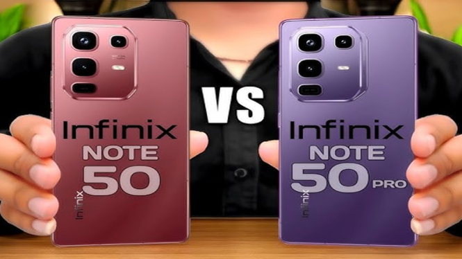 Infinix Note 50 4G vs Infinix Note 50 Pro 4G