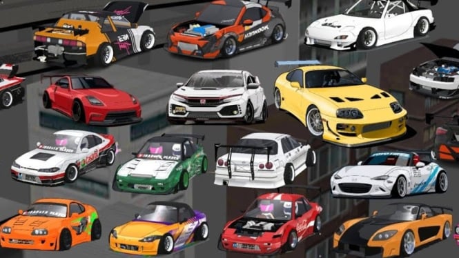 Download FR Legends MOD V0.3.6 APK 2025: Semua Mobil Keren + Uang Tak Terbatas!