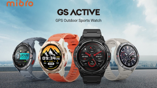 Mibro GS Active 2 Resmi Dirilis: Smartwatch Lari dengan GPS dan Baterai 20 Hari, Harga Terjangkau!