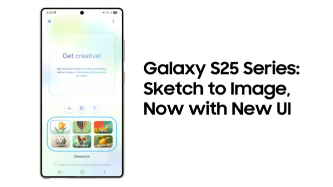 Sketch to Image di Galaxy S25 Series Makin Canggih, Hadirkan Fitur AI Terbaru!