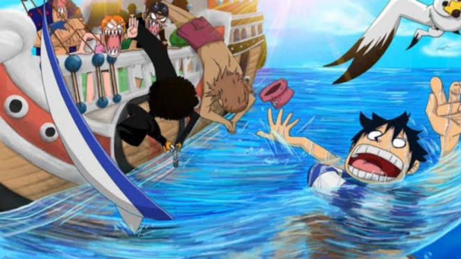Luffy Gak Bisa Berenang? Ini 3 Fakta Penting yang Mungkin Kamu Lewatkan di One Piece