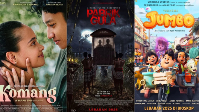 Daftar Film Indonesia Tayang di Bioskop Maret 2025, Dominasi Horor & Drama Lebaran