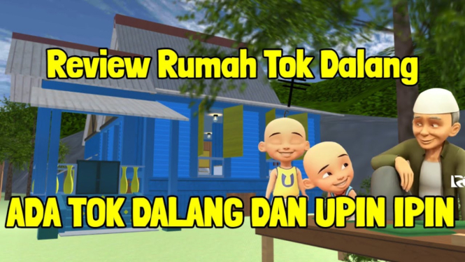 Panduan Mengunjungi Rumah Tok Dalang Upin & Ipin di Sakura School Simulator