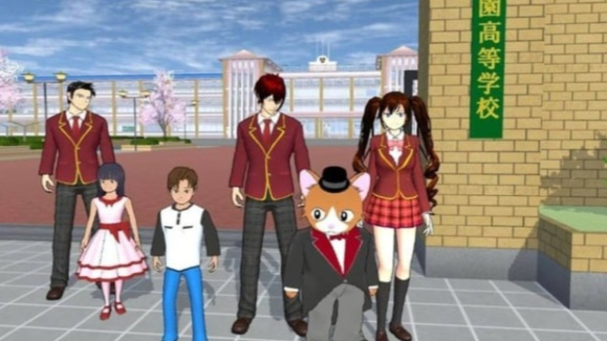 Cara Mudah Dapat Rumah Pop It Barbie di Sakura School Simulator, Ini IKumpulan ID Props Terkini!