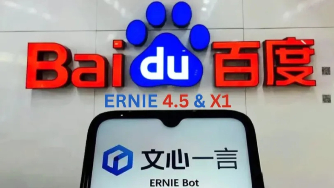 Baidu Perkenalkan Ernie X1 & 4.5, AI Canggih Penantang GPT-4.5 dan DeepSeek