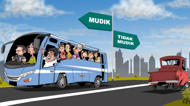 Kumpulan Kata-kata Mudik Lebaran Lucu, Cocok Ditempel di Kendaraan