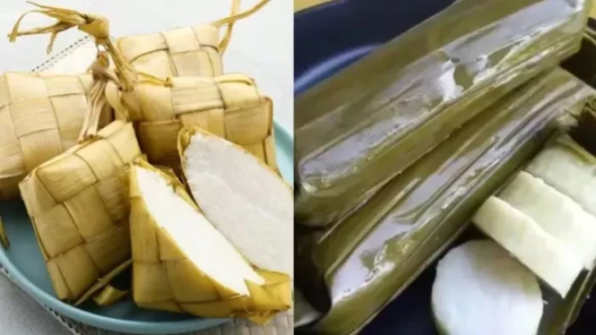 Lontong vs Ketupat