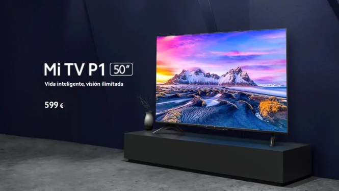 Xiaomi Mi TV P1 50 Inch: Desain Minimalis dengan Fitur Maksimal