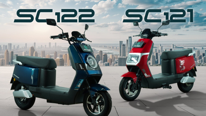 United SC122: Motor Listrik Super Gahar Harga Bersahabat