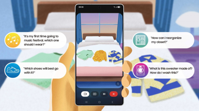 Galaxy S25: Gemini Live Bawa Kecerdasan Visual Real-Time