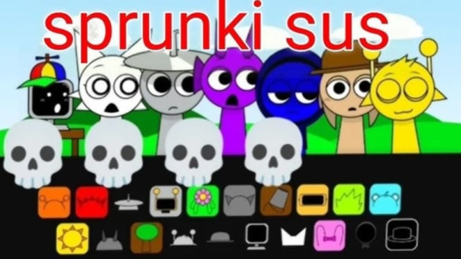 Game Sprunki Sus: Misteri Gelap di Balik Musik, Cobain Tantangan Mendebarkan Disetiap Ketukan