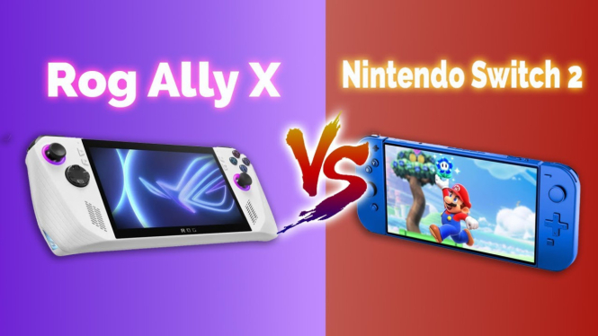 Nintendo Switch 2 vs ASUS ROG Ally