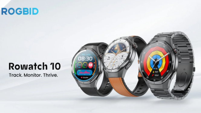 Rowatch 10 Guncang Pasar! EKG, Gula Darah, & Tahan Air IP68 – Harga Rp996 Ribuan!