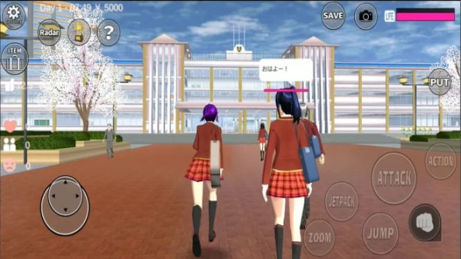 Sekolah Terbaik di Sakura School Simulator