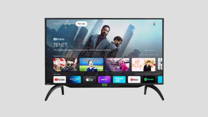 Smart TV Sharp 42 Inch Google TV Cuma Rp 2 Jutaan, Worth It Banget?