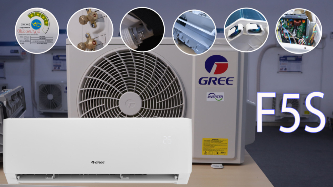 Gree F5S Inverter: AC Pintar dengan Smart Cleaner