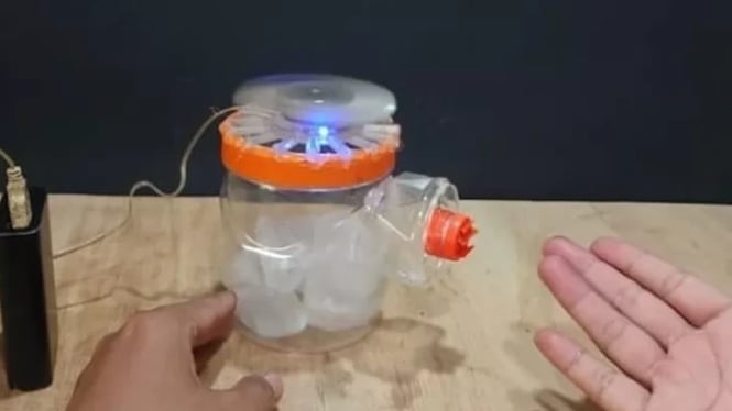 Cara Mudah Bikin AC Mini Portable dari Barang Bekas di Rumah