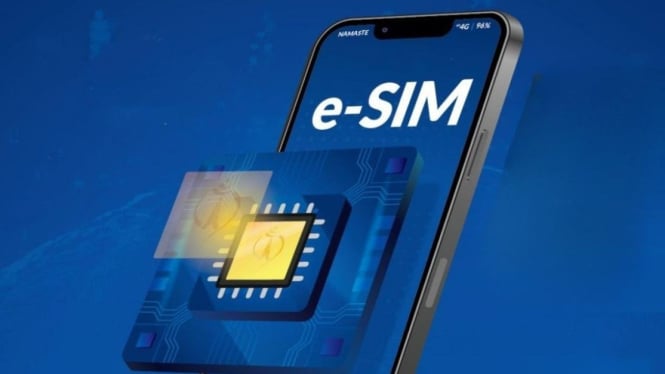 HP dengan eSIM di Indonesia