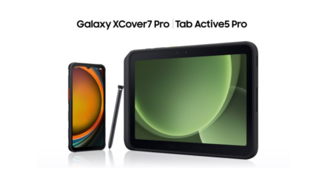 Samsung Galaxy XCover7 Pro & Tab Active5 Pro