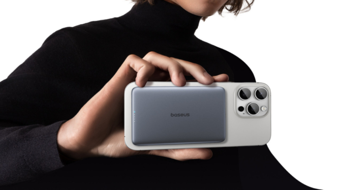 Power Bank Super Tipis Baseus PicoGo Qi2