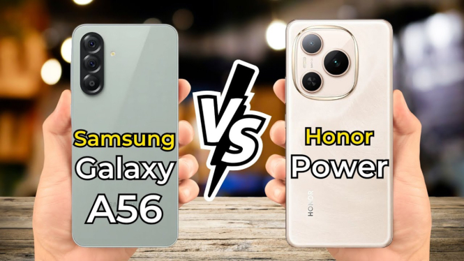 Honor Power vs Samsung Galaxy M56 5G