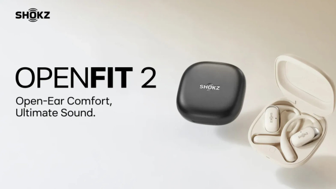 Shokz OpenFit 2 Meluncur di Indonesia, TWS Sporty Open-Ear Seharga Rp2,9 Juta!