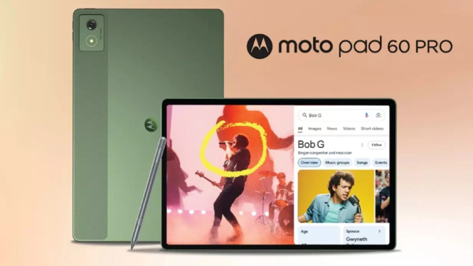 Motorola Moto Pad 60 Pro: Tablet Premium Anti Air dengan Performa Mumpuni!