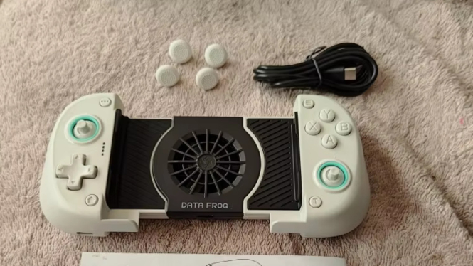 Data Frog X3: Gamepad Wireless dengan Pendingin untuk Smartphone Android