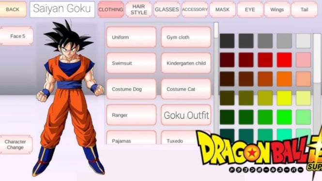 Dragon Ball di Sakura School Simulator