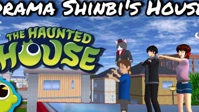 Drama Shinbi House di Sakura School Simulator