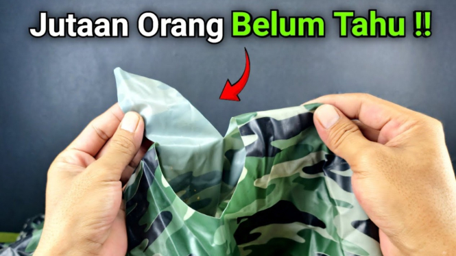 Cara Sederhana Memperbaiki Jas Hujan yang Sobek Seperti Baru Lagi