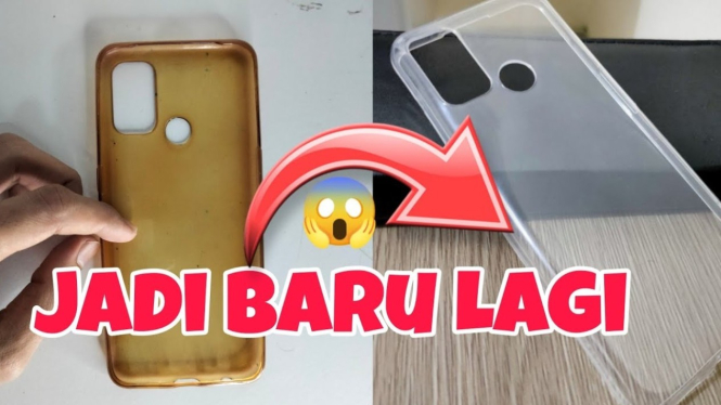 Tips Cepat Membersihkan Softcase HP Menguning dengan Bahan Rumahan