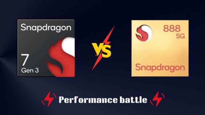Snapdragon 7 Gen 3 vs Snapdragon 888: Duel Chipset di Kelas Menengah