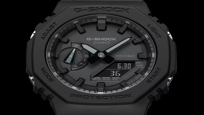 G-Shock GA-2100-1A1 – Si Minimalis CasiOak