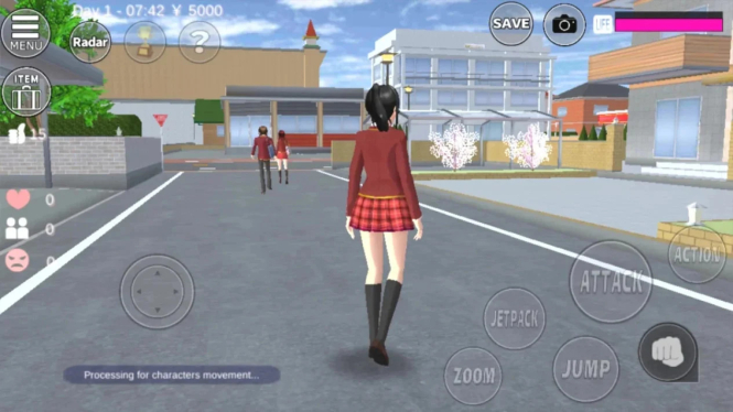 Hutan Terbaik di Sakura School Simulator