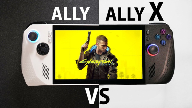 Asus ROG Ally vs Asus ROG Ally X (Z1 Extreme):