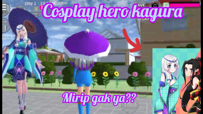 Membuat Karakter Cosplay Cantik di Sakura School Simulator