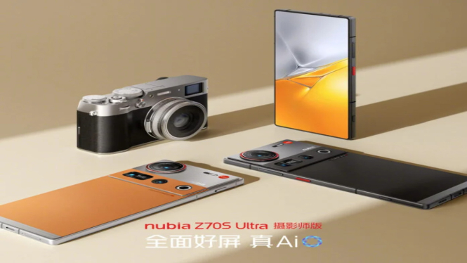 Nubia Z70S Ultra Photographer Edition Resmi Rilis