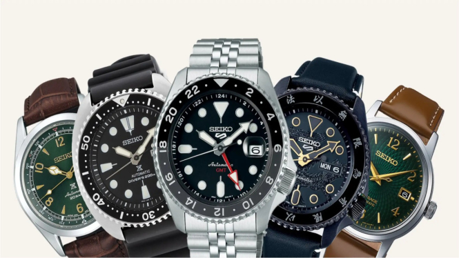 5 Rekomendasi Jam Tangan Seiko Automatic: Detik Waktu yang Berputar Bersama Elegansi!