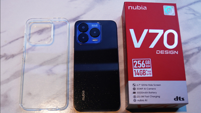 Smartphone Murah Kaya Fitur: nubia V70 dengan Kamera 108MP!