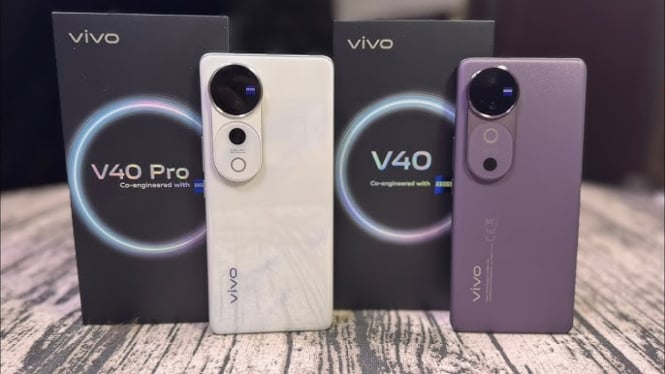 Harga Vivo V40 5G Anjlok di Mei 2025: Andalkan Kamera Zeiss Setajam DSLR, Spek Gahar dan Design Mewah!