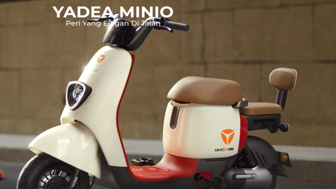 YADEA MINIO: Skuter Listrik Elegan dengan Teknologi Baterai Canggih