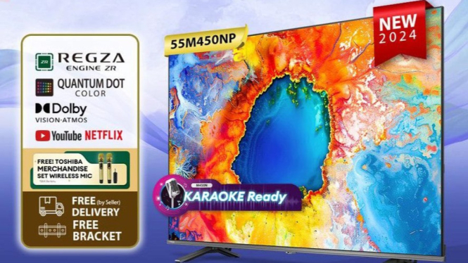 Rekomendasi Smart TV QLED 55 Inch Terjangkau, Gambar Tajam & Suara Ngebass!